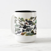 Tasse 2 Couleurs Plecos (Devant gauche)