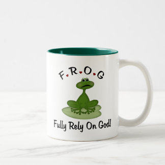 Tasse 2 Couleurs Pleinement confiance en Dieu
