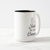 Tasse 2 Couleurs Plier dans la confiture de fromage (Devant droit)