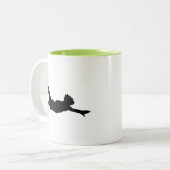 Tasse 2 Couleurs Plongée fraîche (Devant gauche)