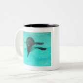Tasse 2 Couleurs Plongée sous-marine (Devant gauche)