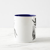 Tasse 2 Couleurs Plongeur autonome très drôle (Centre)