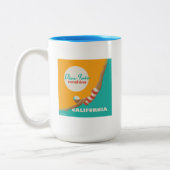 Tasse 2 Couleurs Plongez Dans Le Soleil | Californie (Gauche)