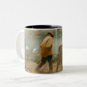 Tasse 2 Couleurs Pluie d'avril par Newell Convers Wyeth (Devant gauche)