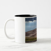 Tasse 2 Couleurs Pluie sur les grandes dunes de sable (Gauche)