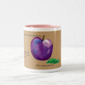 Tasse 2 Couleurs Plum et haiku (Centre)