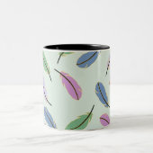 Tasse 2 Couleurs Plumes (Centre)