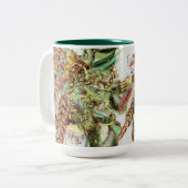 Tasse 2 Couleurs Plumes BoHo (Devant gauche)