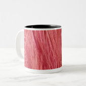 Tasse 2 Couleurs Plumes roses (Devant gauche)