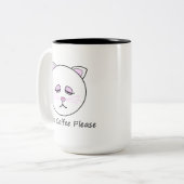 Tasse 2 Couleurs Plus de café (Devant gauche)