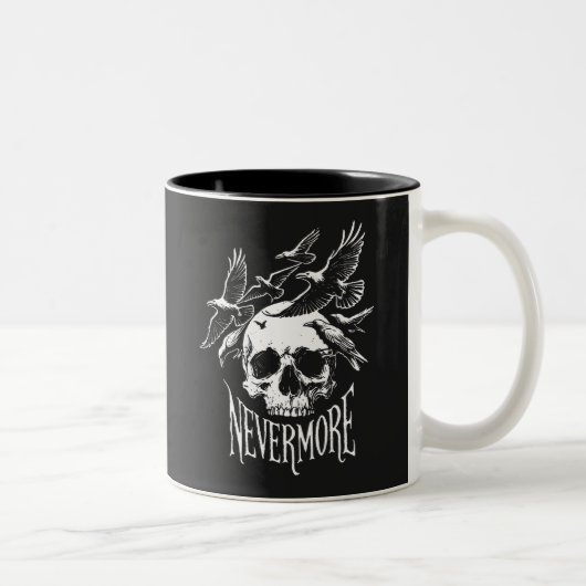 Tasse 2 Couleurs Plus De Crâne Et De Ravages (Droit)