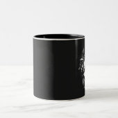 Tasse 2 Couleurs Plus De Crâne Et De Ravages (Centre)