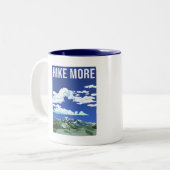 Tasse 2 Couleurs Plus de randonnée (Devant gauche)