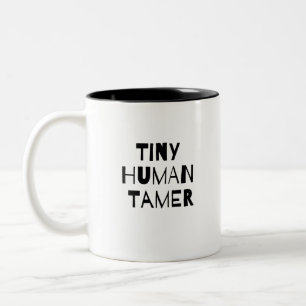 Tasse 2 Couleurs Plus docile humain minuscule