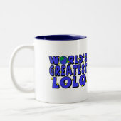 Tasse 2 Couleurs Plus grand Lolo du monde (Gauche)