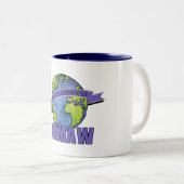 Tasse 2 Couleurs Plus grand Mamaw du monde (Devant droit)