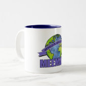 Tasse 2 Couleurs Plus grand MeeMaw du monde (Devant gauche)