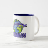 Tasse 2 Couleurs Plus grand MeeMaw du monde (Devant droit)