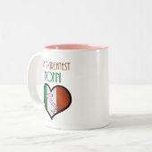 Tasse 2 Couleurs Plus grand Nonni de l'Italie (Devant gauche)