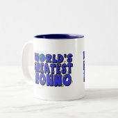 Tasse 2 Couleurs Plus grand Nonno du monde (Devant gauche)