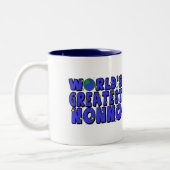Tasse 2 Couleurs Plus grand Nonno du monde (Gauche)