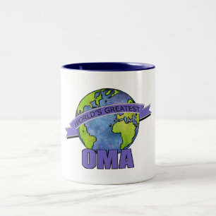 Tasse 2 Couleurs Plus grand Oma du monde