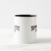Tasse 2 Couleurs Plus grand Pyro du monde (Centre)