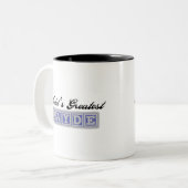 Tasse 2 Couleurs Plus grand Zayde du monde (Devant gauche)