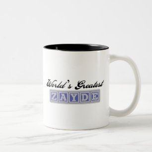 Tasse 2 Couleurs Plus grand Zayde du monde