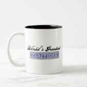 Tasse 2 Couleurs Plus grand Zayde du monde (Gauche)