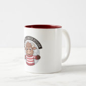 Tasse 2 Couleurs Plus grande attitude (Devant droit)