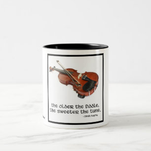 Tasse 2 Couleurs Plus le violon est ancien…