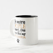 Tasse 2 Couleurs Plus les personnes je rencontre… la version de (Devant gauche)