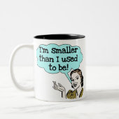 Tasse 2 Couleurs Plus Petite Que Je Ne L'Étais (Gauche)