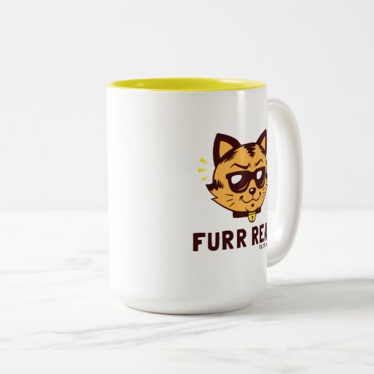 Tasse 2 Couleurs Plus réel (Devant droit)