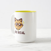 Tasse 2 Couleurs Plus réel (Devant gauche)