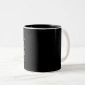 Tasse 2 Couleurs Plus susceptible de le dire à votre visage drôle d (Devant droit)