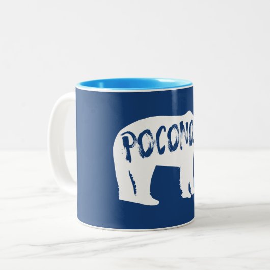 Tasse 2 Couleurs Poconos (Devant gauche)