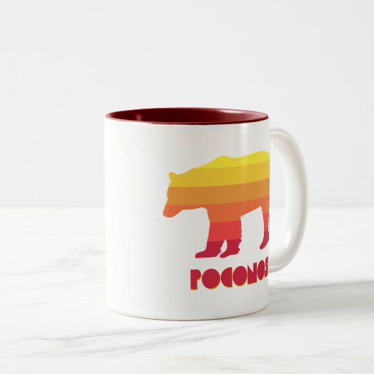 Tasse 2 Couleurs Poconos (Devant droit)