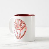 Tasse 2 Couleurs Poing d'éclat (Devant gauche)