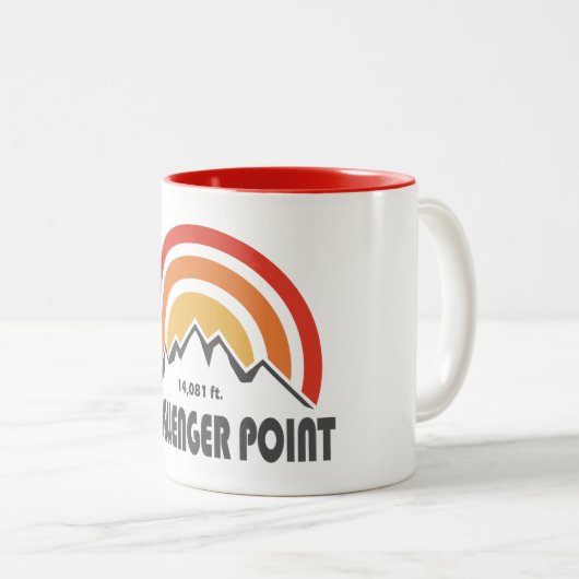 Tasse 2 Couleurs Point Challenger (Devant droit)