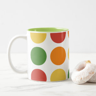 Tasse 2 Couleurs Point coloré