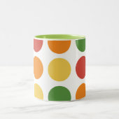 Tasse 2 Couleurs Point coloré (Centre)