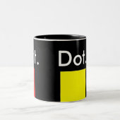 Tasse 2 Couleurs Point.   Point (Centre)