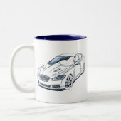 Tasse 2 Couleurs Pointe XFR 2009 (Gauche)