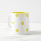 Tasse 2 Couleurs Points de citron (Devant gauche)