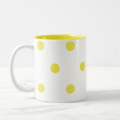 Tasse 2 Couleurs Points de citron (Gauche)
