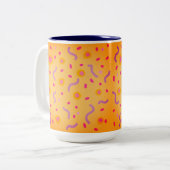 Tasse 2 Couleurs Points et lignes  (Devant gauche)