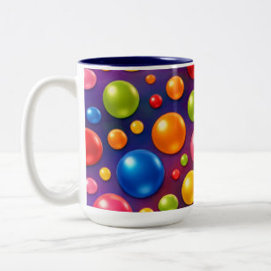 Tasse 2 Couleurs points groovy