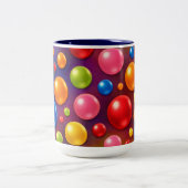 Tasse 2 Couleurs points groovy (Centre)